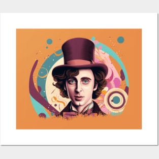 Willy Wonka Posters and Art